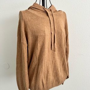 Beige hoody sweater